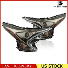 LED DRL Headlights Replacement for 2016-2018 Toyota PRIUS Headlamp LH+RH