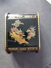 Worcester Ware Metal Cigarette Box. In Original Box 
