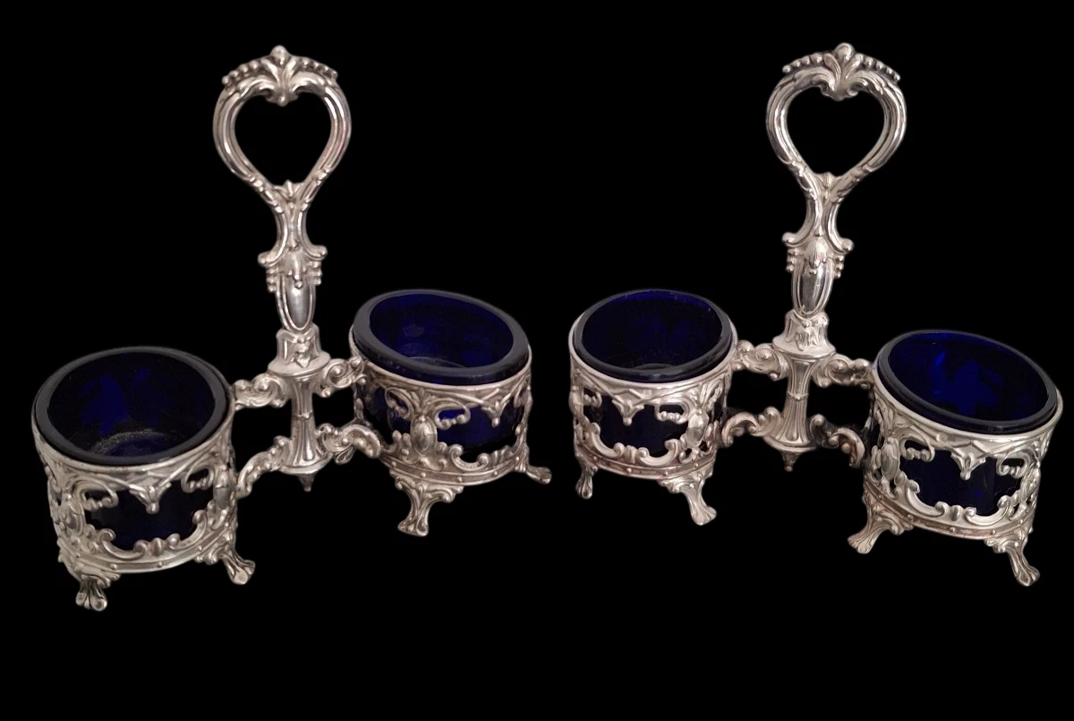 1800-1849 Antique US Sterling Silver Salt Cellars for sale | eBay