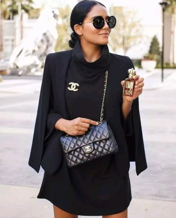 Zara Black Cape Kimono Poncho Jacket Size XL Ex Large 14 16 Trinny
Opens in a new window or tab