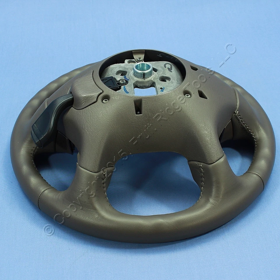 Volante de cuero oscuro GM OEM 16866603 para 01-03 Aurora Foto 4 de 4