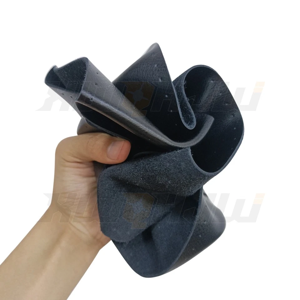 Cubierta de volante de 15" de cuero genuino para Subaru XV Crosstrek Foto 4 de 4