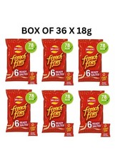 Walkers French Fries Ready Salted Multipack Snacks Crisps 36 x 18g