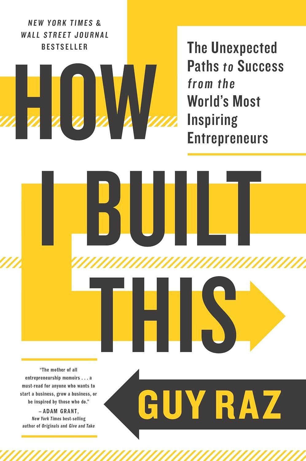 Guy Raz How I Built This Unexpected Paths to Success Paperback NEW - Image 2