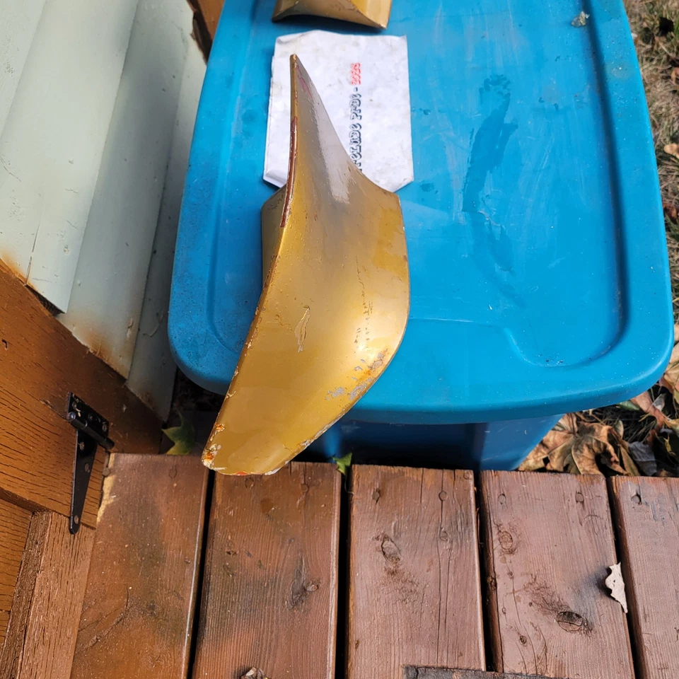 70-78 FIREBIRD TA USED OEM RH & LH REAR SPOILER END 493688 493687GM - Image 4 of 4