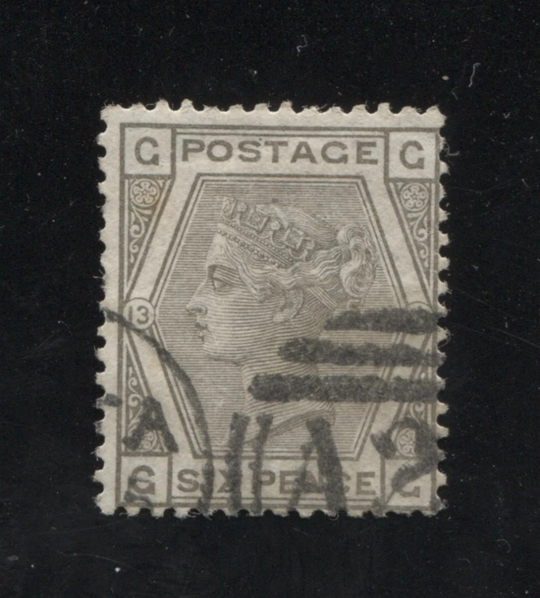 Numeral Cancellation 6d Denomination British Stamps for sale | eBay