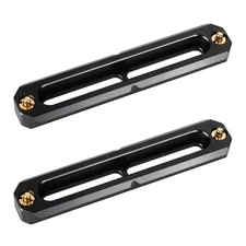 2Pcs CAMVATE Aluminum Quick Release Safety Rail 10cm 3.94" for Camera Cage Rig