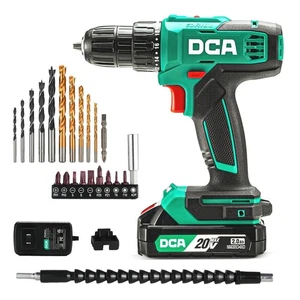 Cordless Drill Set, 354 in-lbs Torque, 3/8 Keyless Chuck, Electric Power Drill w