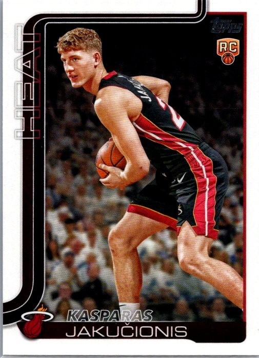 2025-26 Topps Kasparas Jakucionis #220