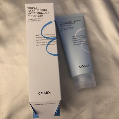 COSRX Triple Hyaluronic Moisturizing Cleanser 150ml Sealed NIB Expire 07/27/2026