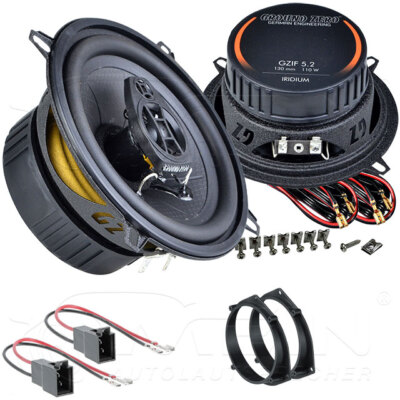 GROUND ZERO LAUTSPRECHER für OPEL OMEGA B 1994-2004 Heck Tür 2-Wege 110W #AGQL