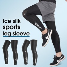 WEST BIKING Cycling Leg Cover Silk Ice Cool Leg Warmers Outdoor Sports Covers