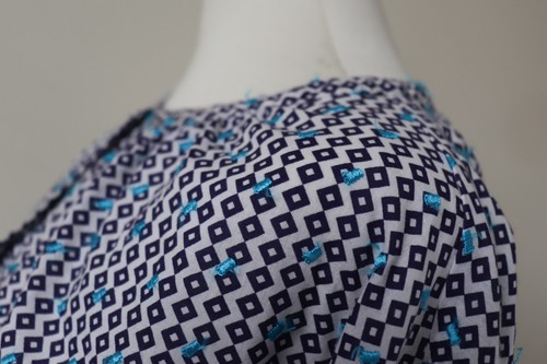 Velvet by Graham & Spencer 100% Cotton Blouse - Blue / White - S - Fit UK 12 / M - Picture 7 of 11