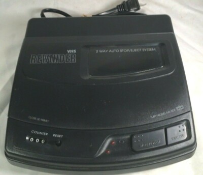 VHS Rewinder 2-way Auto Stop/Eject  - Tested Good Condition