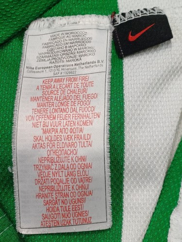 Nike Celtic Fußball Trikot Herren XL Home grün weiß 2007 2008 Lissabon Löwen Trikot - Bild 12 von 14