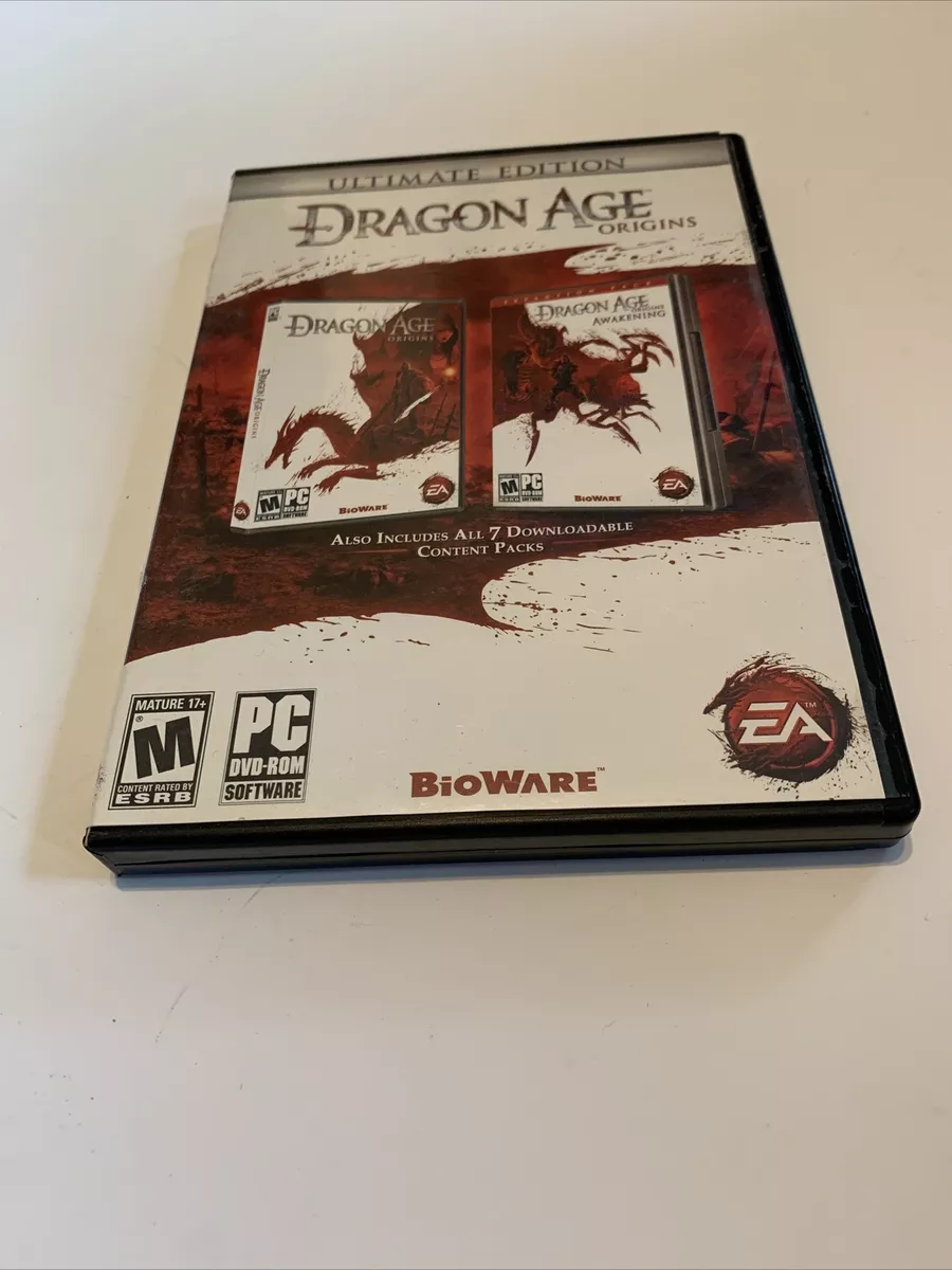 New Dragon Age Origins Ultimate Edition PC DVD-Rom Origins and Awakening +  Packs