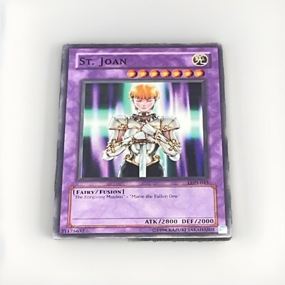 st joan yugioh card Yu-Gi-Oh! TCG St. Joan Labyrinth of Nightmare LON-045 Unlimited Common