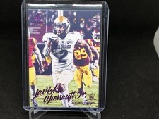 LAVISKA SHENAULT JR 2020 LUMINANCE PINK ROOKIE RC #D 8/10