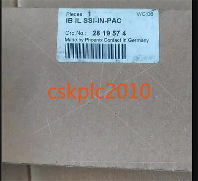 1PCS NEW IN BOX Phoenix Inline Function Module IB IL SSI-IN-PAC 2819574