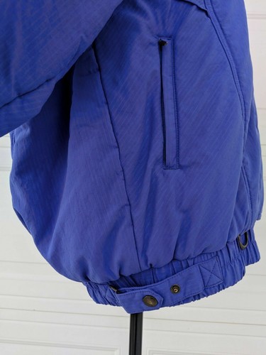 Descente Women's Vintage Purple Color Block Winter Ski Jacket Coat Size Large - Picture 7 of 12