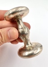 Antique Towle Sterling Silver 8 Barbell Dumbbell Infant Baby Rattle Toy 40.5g