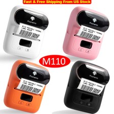Phomemo M110 Label Maker Machine Thermal Bluetooth Label Barcode Printer LOT