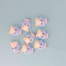 Cute Blue Penguin Charm 20MM X 17MM