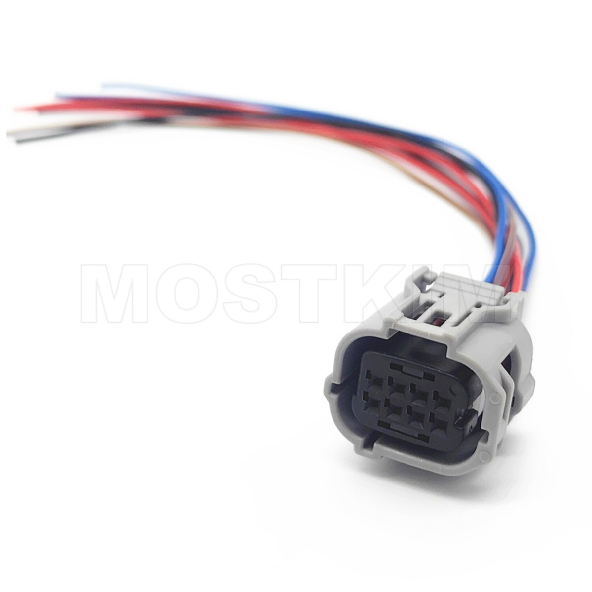 8-Pin Front Radar Sonar Sensor Connector Pigtail For Toyota Corolla 2017-2022 – Gray Female Plug