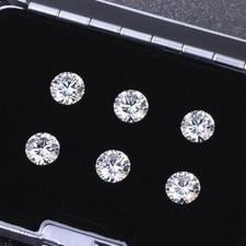 2 Ct CERTIFIED Natural Diamond Round Cut White Color D Grade VVS1 Loose Gemston