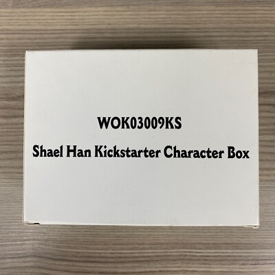 SHAEL HAN KICKSTARTER CHARACTER BOX WOK03009KS 3 MINIATUREN & KARTEN DEATHBLOOM