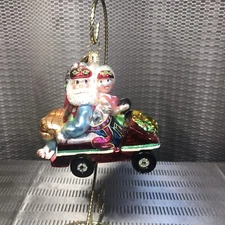 2002 Christopher Radko What A Par 5" Ornament 1010090 Golf Couple CR4