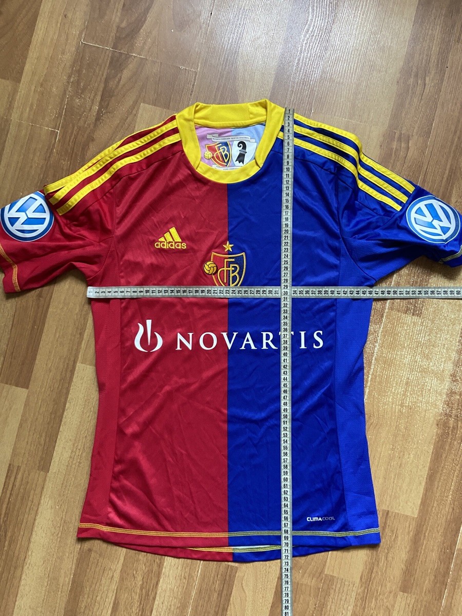 BASEL 2012 2013 HOME FOOTBALL SHIRT SOCCER JERSEY ADIDAS Z11281 sz