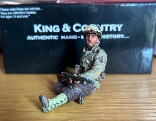 Figurine King & Country D-Day DD392 – Tank Riders U.S. Armored Division – 54mm
