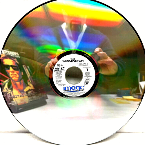 The Terminator Laserdisc 1991 Arnold Schwarzenegger - Picture 2 of 4