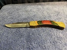 Frost Cutlery  Lock Back Hunter Multi-Color Folding Knife.    DD2