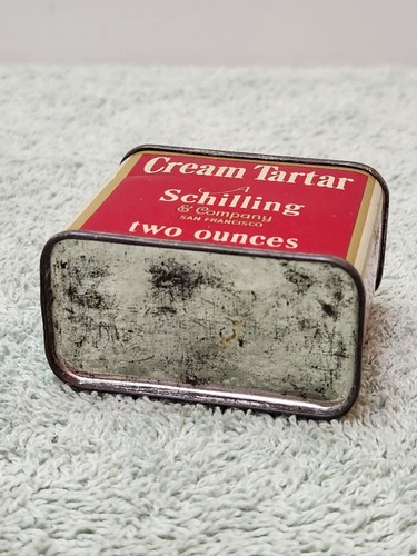 Schilling & Company Cream Tartar Spice Tin, Two Ounces 1936 - Picture 5 of 7