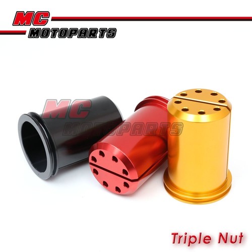 Aluminum Steering Stem Triple Nut For Ducati Hypermotard 939 SP 16-2018 - 第 1/8 張圖片