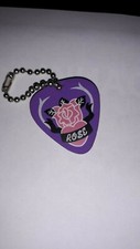 Radiergummi als Herz lila mit Rose