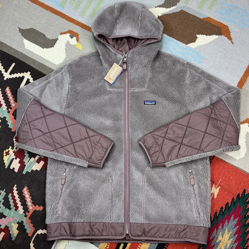 patagonia woolyester pile full zip jacket