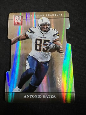 ANTONIO GATES Chargers 2012 Elite Status Die-Cut #83 NFL Legend Tight End  #07/85