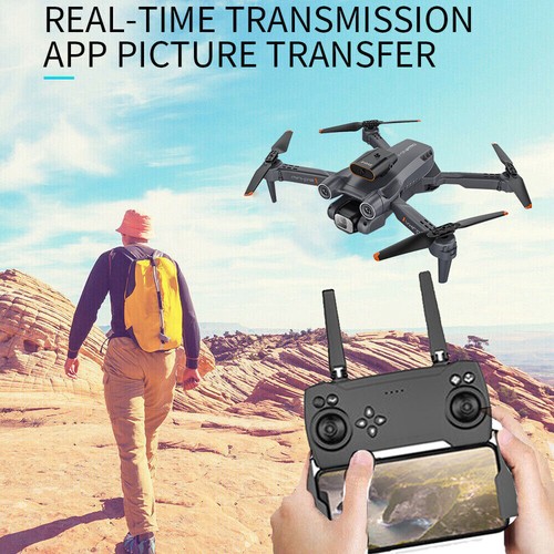 Mini Faltbar WiFi FPV Drohne Mit 8K-HD GPS Kamera Selfie RC Quadrocopter Drone ! - Bild 6 von 12