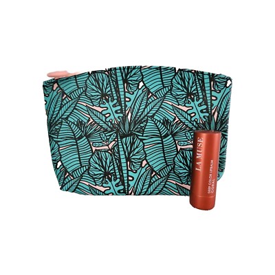 LA MUSE deep color lip balm CORAL + IPSY BAG