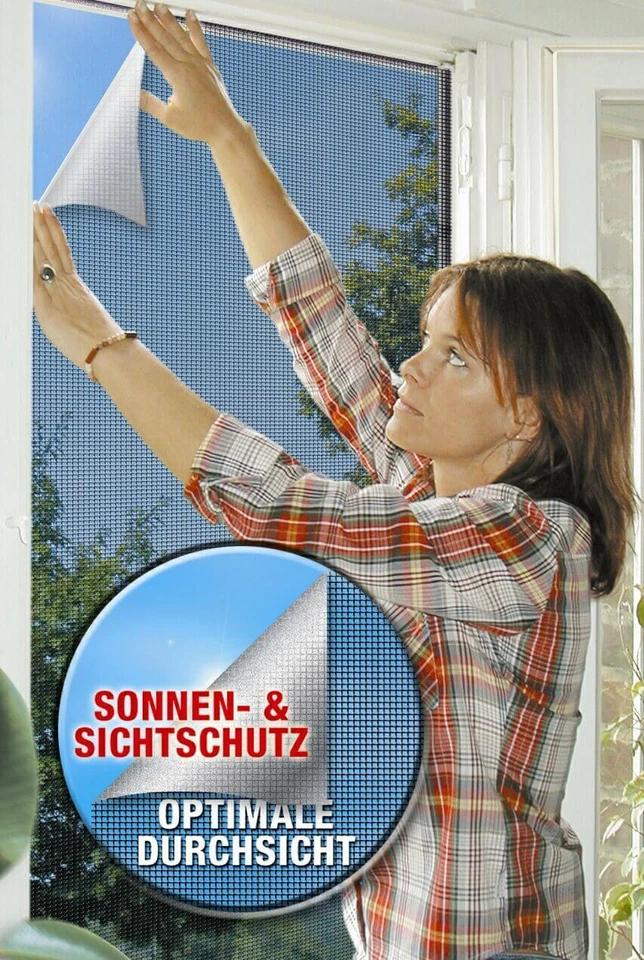Schellenberg Fliegengitter Reflection Insektenschutz 130x150cm NEU