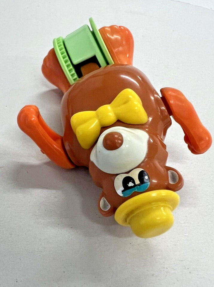 Vintage TOMY Wind Up Toy Unicycle Bear Circus Stars Rare Works eBay