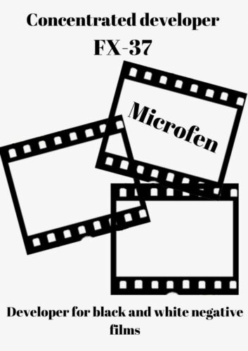 MICROFEN Microphen Concentrated developer FX-37 Photographers Developing Agents - Afbeelding 1 van 5