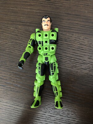 Vintage Kenner Centurions Max Ray Action Figure Only 1986 Green 7.5'' 80s As Is
