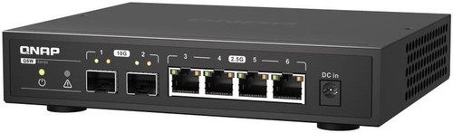 QNAP Unmanaged Switch 4 port 2.5Gbps Model QSW-2104-2S-A-US - Picture 5 of 6