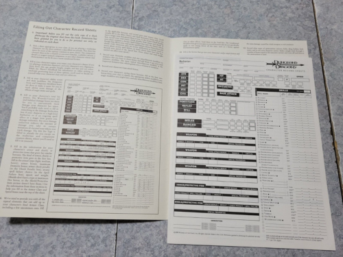 WotC Dungeons and Dragons 3rd Edition Core Rulebook Set with Character Sheets - Picture 12 of 13