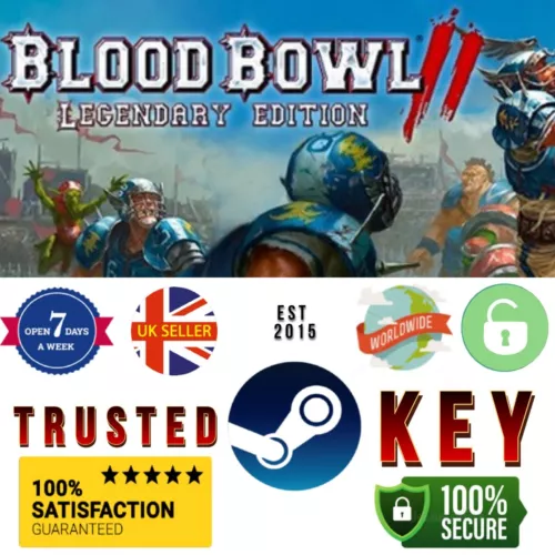 Blood Bowl 2 - Clé vapeur édition légendaire - PC - Région Free Global - Numérique