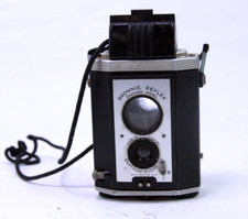 Brownie Reflex Synchro Model Kodak Camera With Strap Untested